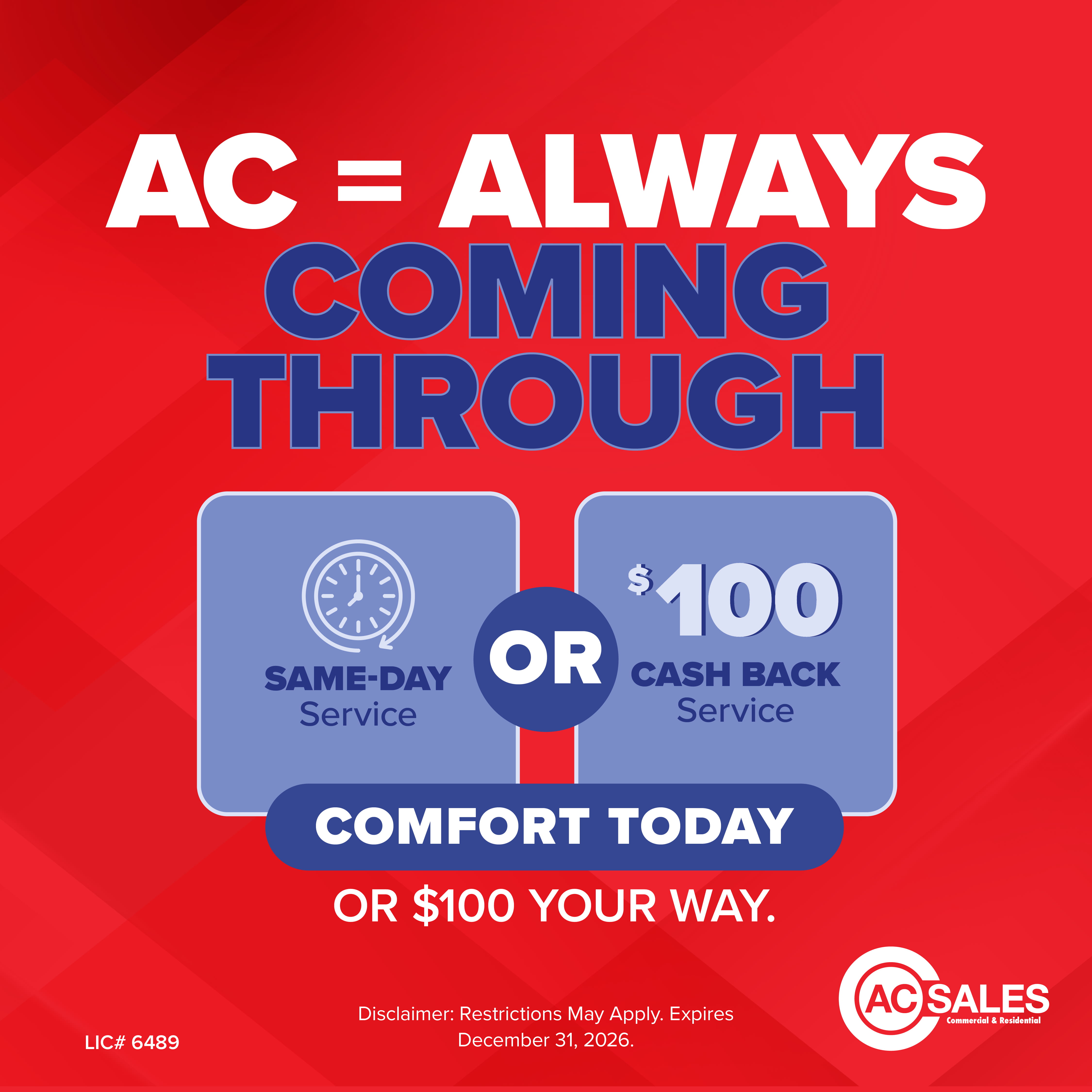 Save money on your services in Youngsville LA.